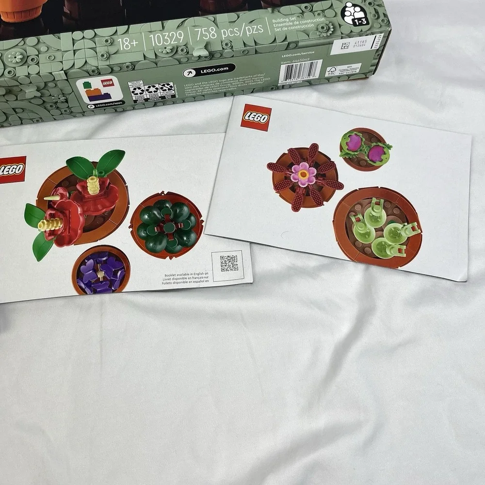 LEGO Botanicals: Tiny Plants (10329) Box And Manuals Only No Pieces No Pieces‎ - Picture 8 of 10